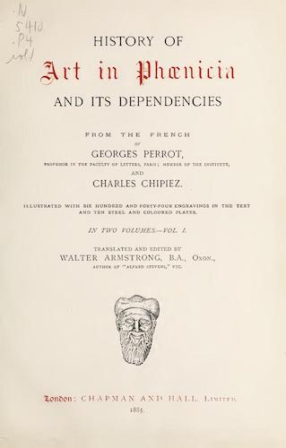 History of Art in Phoenicia Vol. 1 (1885)