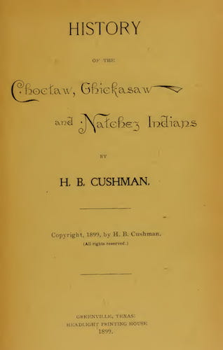 American Southwest - History of the Choctaw, Chickasaw and Natchez Indians