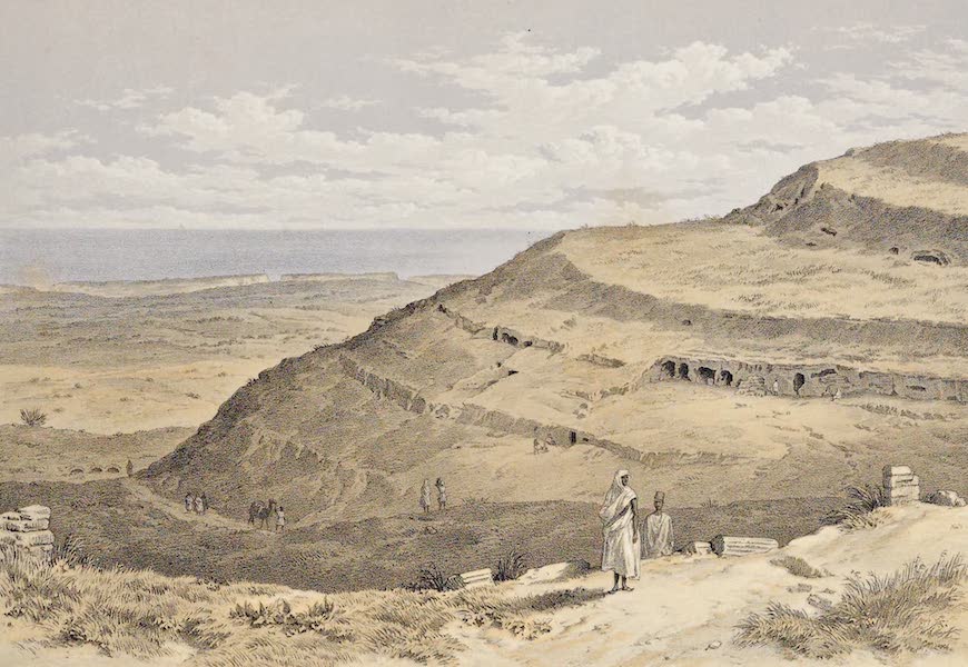 History of the Recent Discoveries at Cyrene - Central Wady and Slope of Eastern Hill of Cyrene (1864)