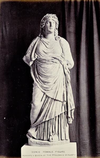 History of the Recent Discoveries at Cyrene - Iconic Female Statue (1864)