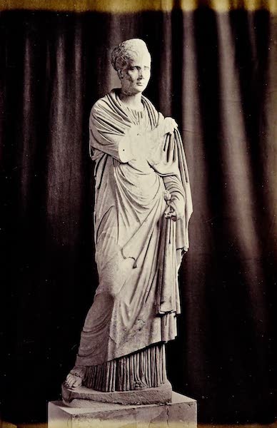 History of the Recent Discoveries at Cyrene - Iconic Female Figure (1864)
