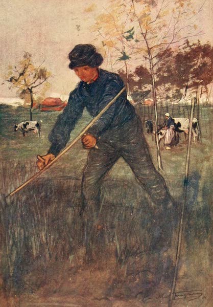 Holland, by Nico Jungman - The Mower (1904)