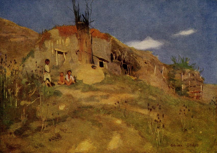 Hungary, Painted and Described - A Gipsy's Castle, Transylvania (1909)