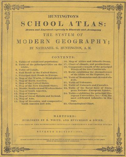 British Library - Huntington's School Atlas