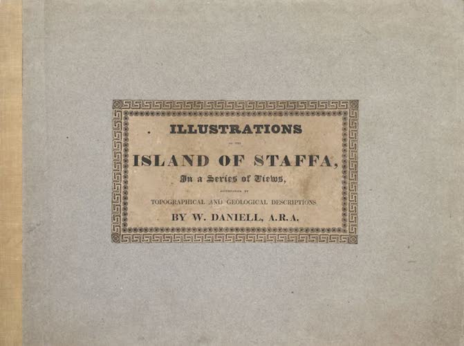 Aquatint & Lithography - Illustrations of the Island of Staffa