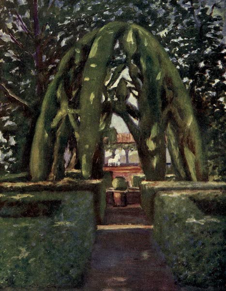 In the Track of Moors - Architectura Verde, Generalife Gardens, Granada (1905)
