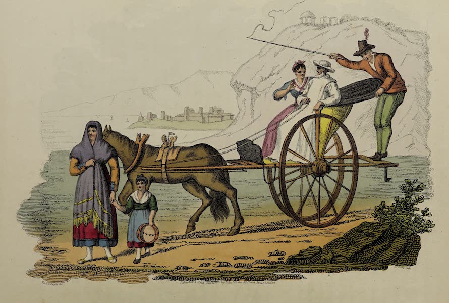 Italian Scenery - A Calessino, or Hackney-Chaise (1806)