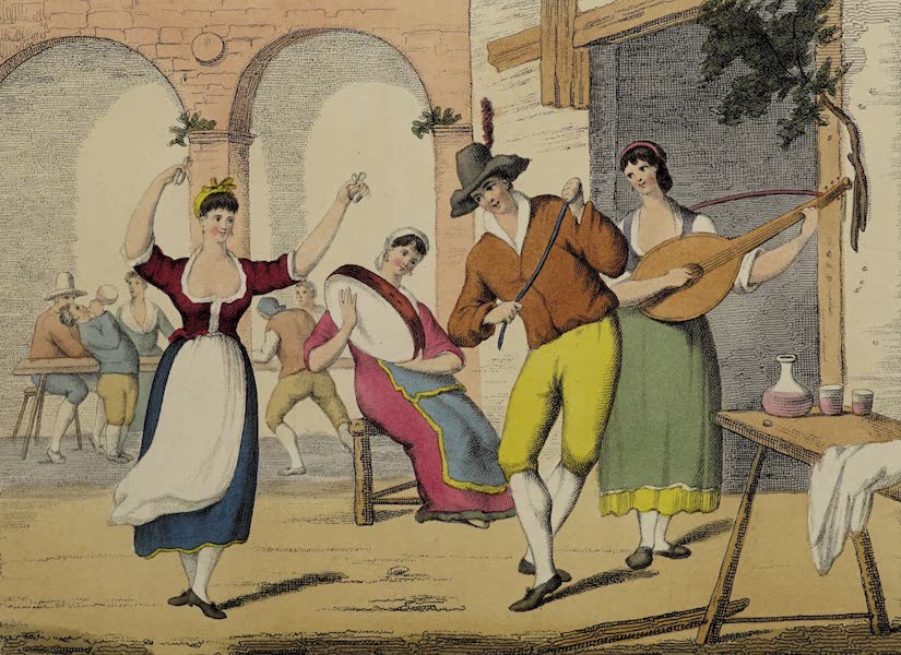 Italian Scenery - The Dance of the Tarantella (1806)