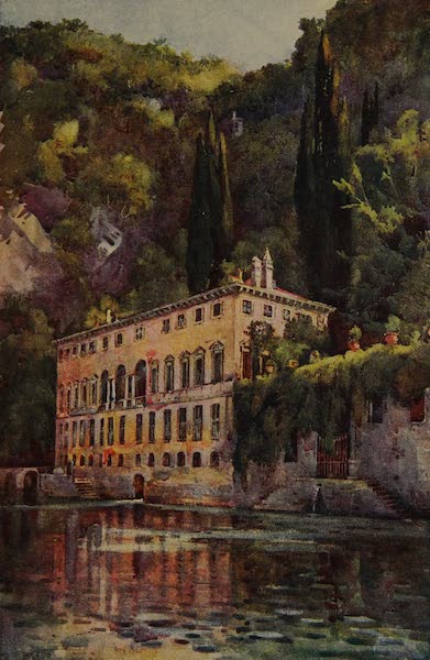 Italy - Villa Pliniana, Lake Como (1913)