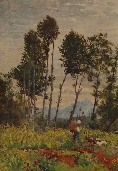 Italy - A Valley in Piedmont (1913)