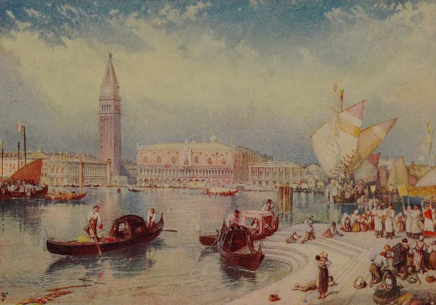 Italy - Venice from the Steps of San Giorgio Maggiore (1913)