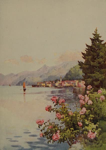 Italy - Bellagio from the Villa Melzi, Lake Como (1913)