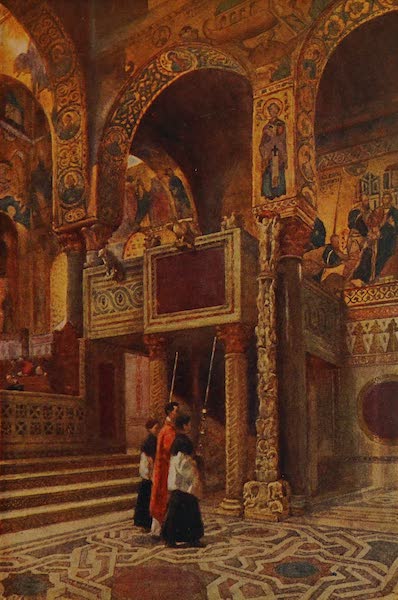 Italy - Palatine Chapel, Palermo (1913)