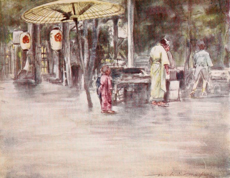 Japan : A Record in Colour - Wet Weather (1901)