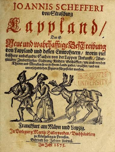 German - Joannis Schefferi von Strassburg Lappland