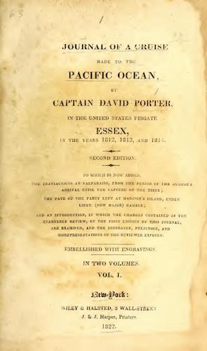 Sailing - Journal of a Cruise Made to the Pacific Ocean