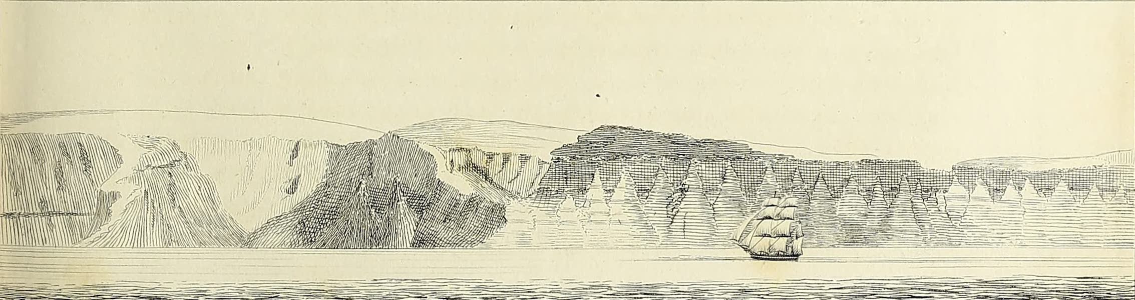 Journal of a Voyage for the Discovery of a North-West Passage - North Shore of Barrow's Strait, bearing North [II] (1821)
