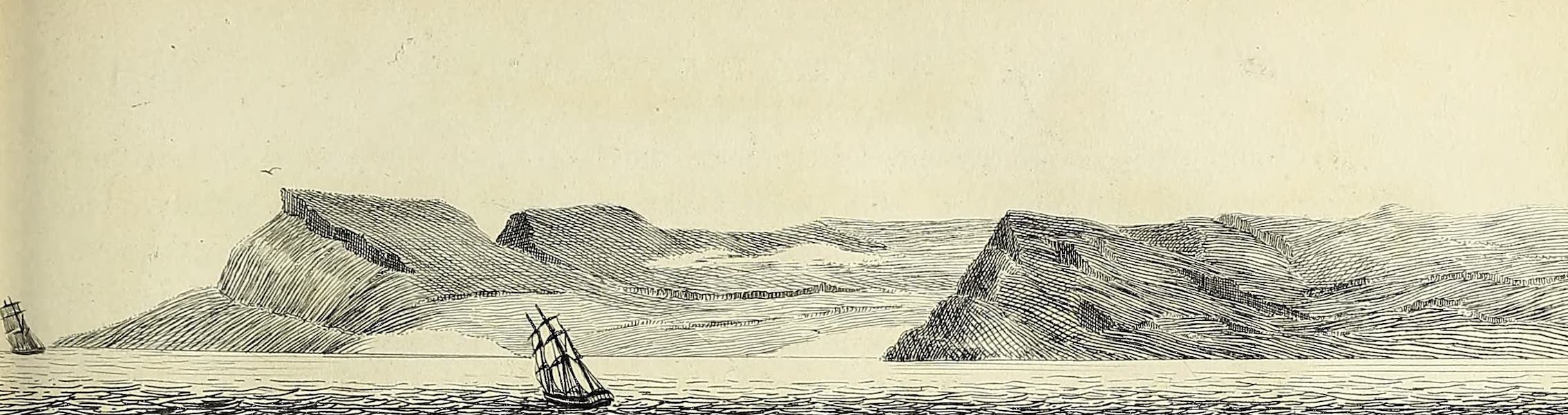 Cape Hotham, bearing W. by S.