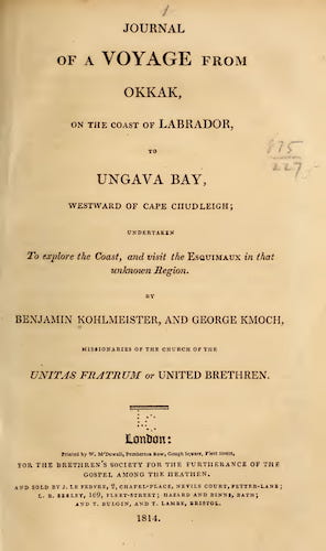 American Southwest - Journal of a Voyage from Okkak