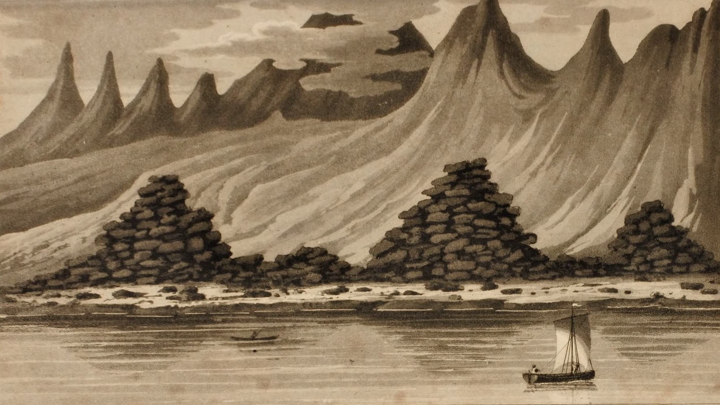 Journal of an Expedition 1400 miles up the Orinoco - Bank of the Orinoco (1822)