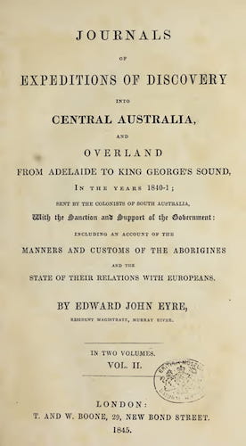 Nan Madol - Journals of Expeditions of Discovery into Central Australia Vol. 2