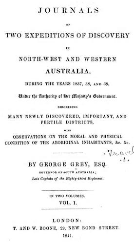 Nan Madol - Journals of Two Expeditions of Discovery in Australia Vol. 1