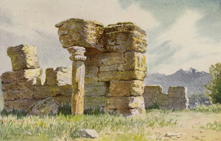 Kashmir, Painted and Described - Ruined Temples of Avantipur (1911)