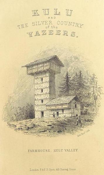 Kulu: It's Beauties, Antiquities and Silver Mines - Illustrated Title Page (1873)