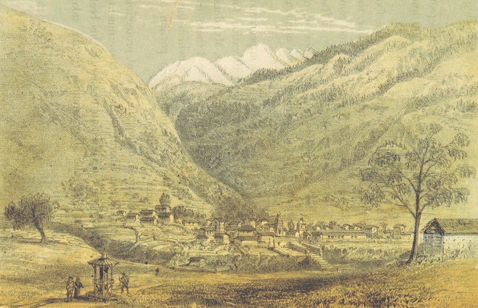 Kulu: It's Beauties, Antiquities and Silver Mines - View of Sultanpure, Kulu (1873)