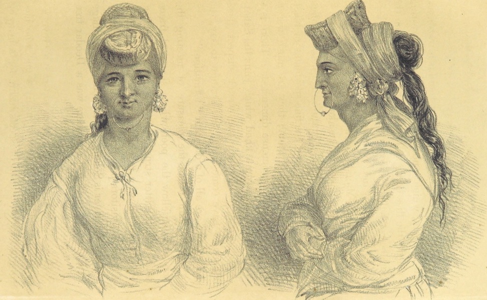 Kulu: It's Beauties, Antiquities and Silver Mines - Kulu Women at Manali Fair - A Likeness (1873)