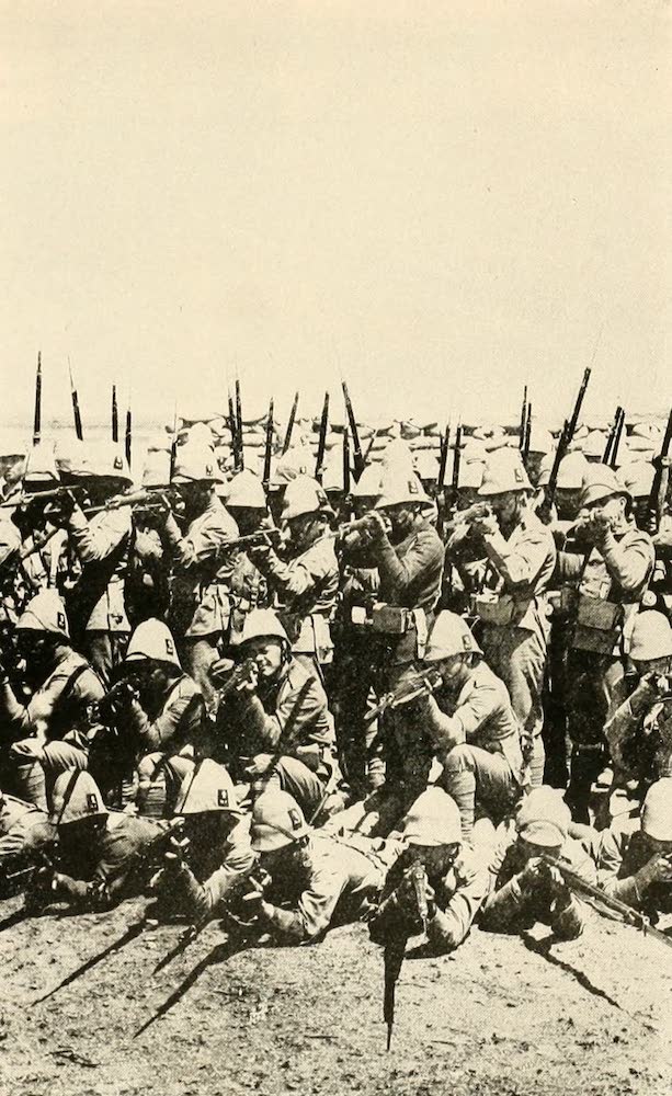 English Royal Fusileers Ready for Action