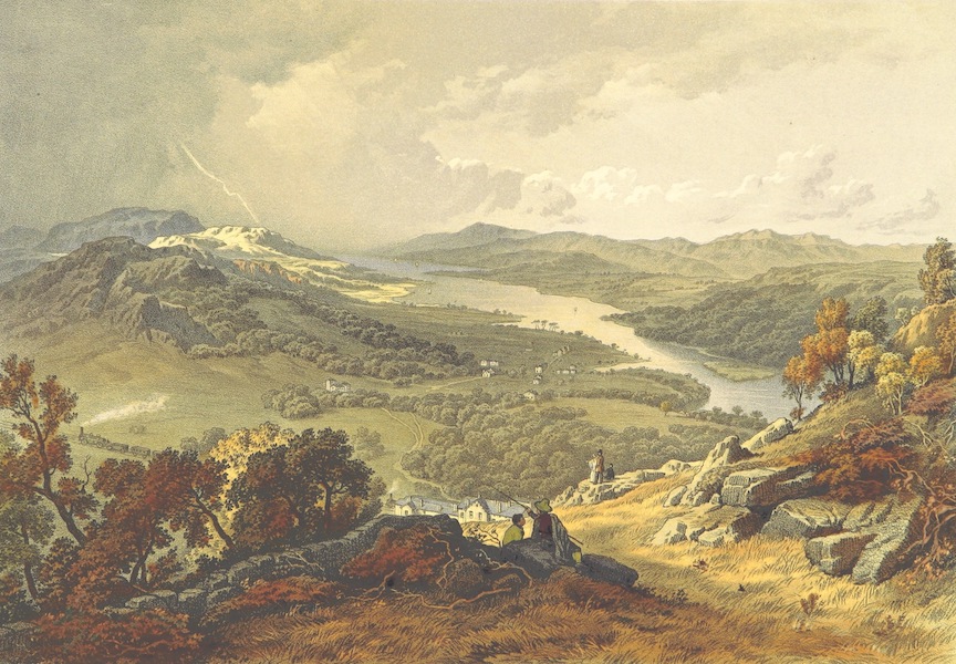 Lake Scenery of England - Winderemere as Seen from Orrest Head (1859)