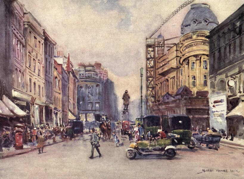 Lancashire Painted and Described - Manchester: St. Ann's Square (1921)