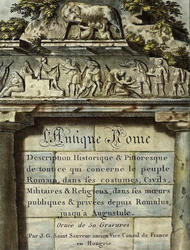 Roman Empire - L'antique Rome, ou, Description Historique et Pittoresque