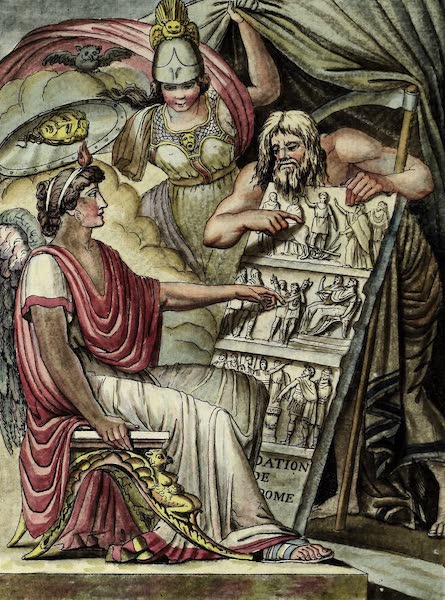 L'antique Rome, ou, Description Historique et Pittoresque - Second Frontispiece (1796)