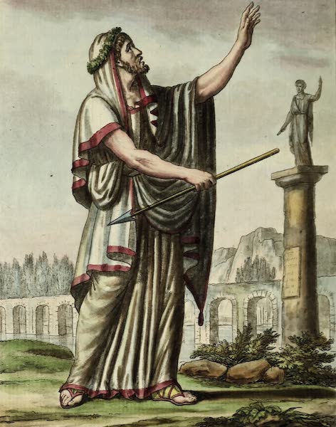 L'antique Rome, ou, Description Historique et Pittoresque - Pretre fleciale (1796)