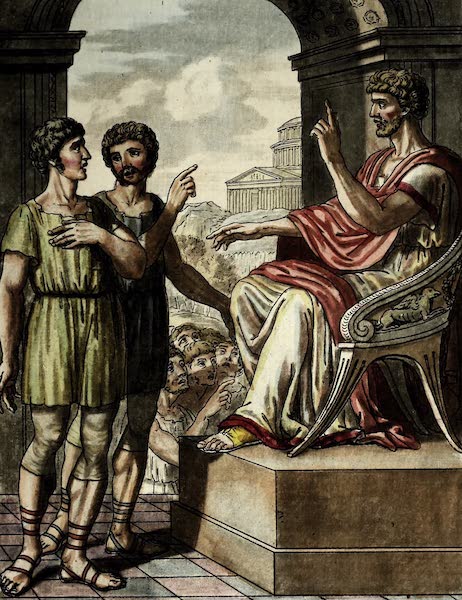 L'antique Rome, ou, Description Historique et Pittoresque - Censeur romain (1796)