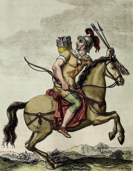 L'antique Rome, ou, Description Historique et Pittoresque - Cavalier-hastat (1796)