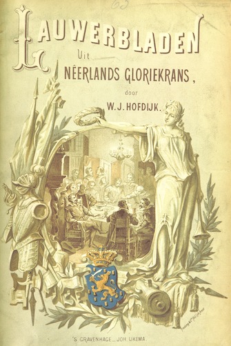 Aquatint & Lithography - Lauwerbladen uit Neerlands Gloriekrans