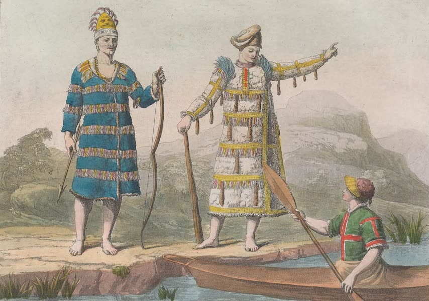 Le Costume Ancien et Moderne [Amerique] Vol. 1 - Naturels de Sithanak et d'Unalaschka (1820)