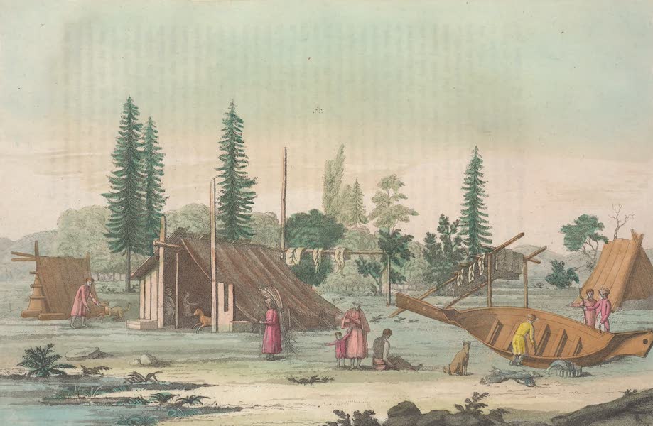 Le Costume Ancien et Moderne [Amerique] Vol. 1 - Etablissemens des habitans du Port des Francais (1820)