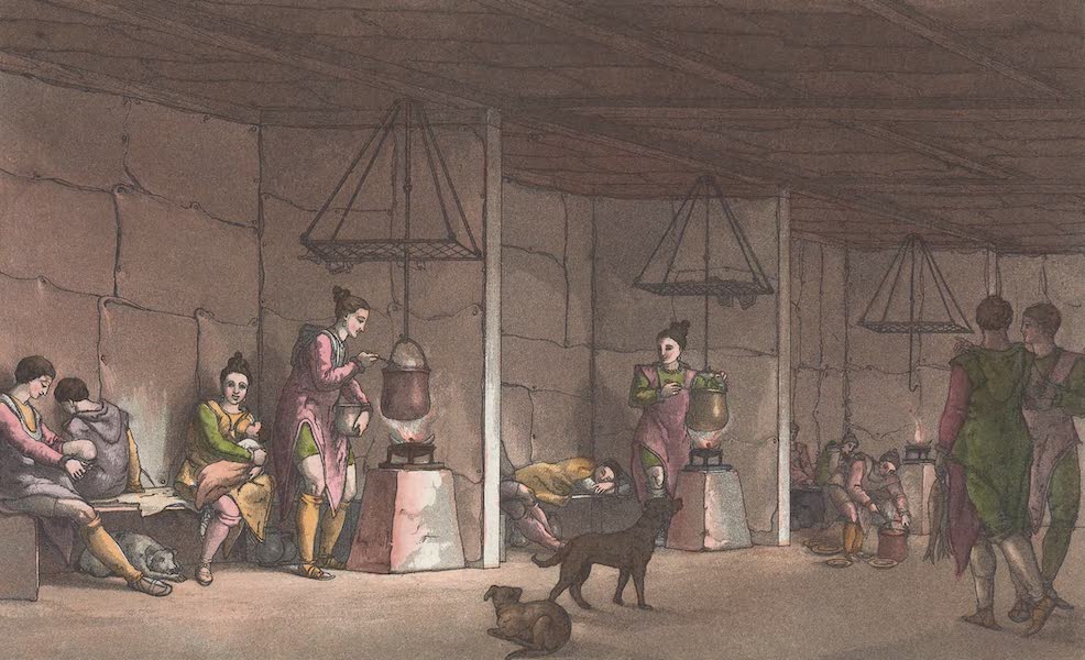 Le Costume Ancien et Moderne [Amerique] Vol. 1 - Habitations des Groenlandais (1820)