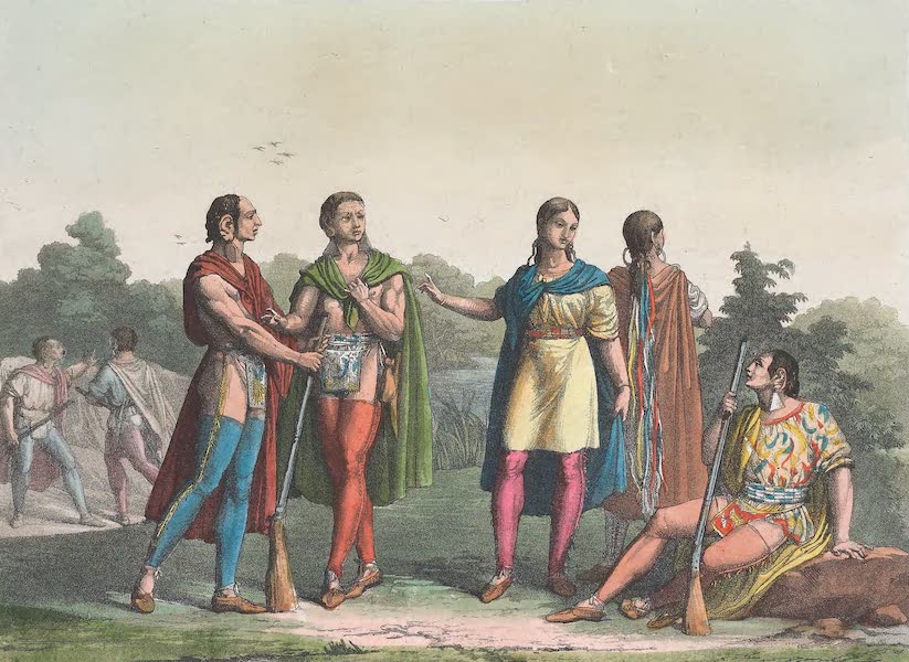 Le Costume Ancien et Moderne [Amerique] Vol. 1 - Habillemens des habitans du Canada No. 2 (1820)