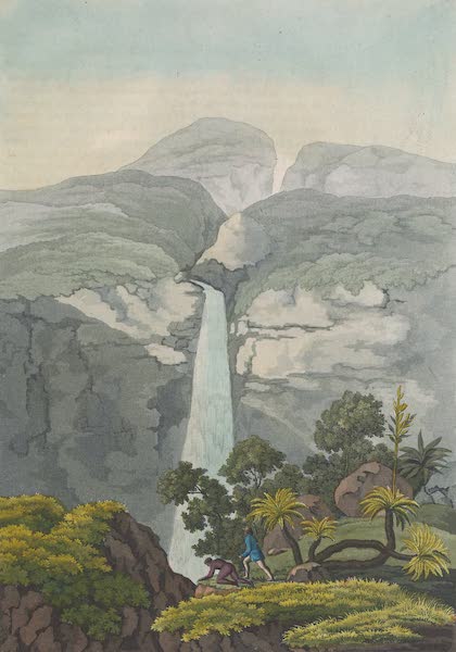 Le Costume Ancien et Moderne [Amerique] Vol. 2 - Cascade de Rio Vinagre (1821)