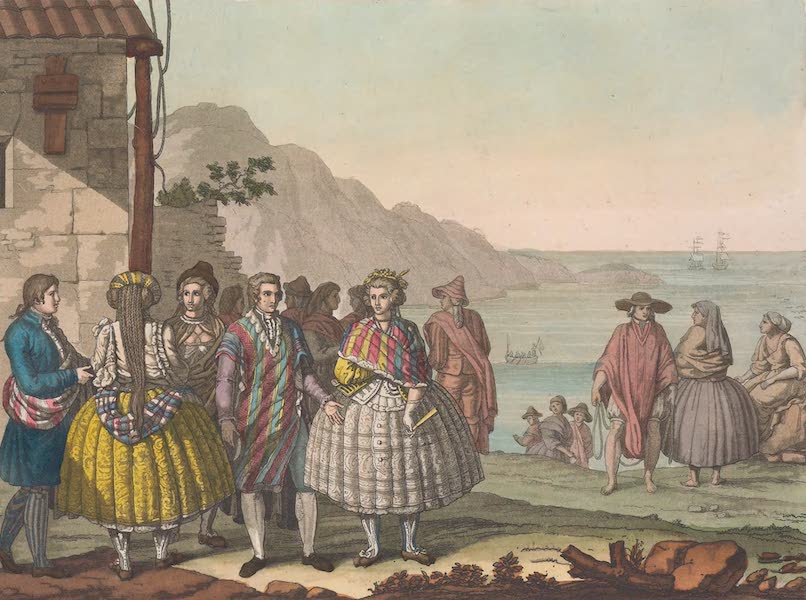 Le Costume Ancien et Moderne [Amerique] Vol. 2 - Habillement des habitans de la Conception (1821)