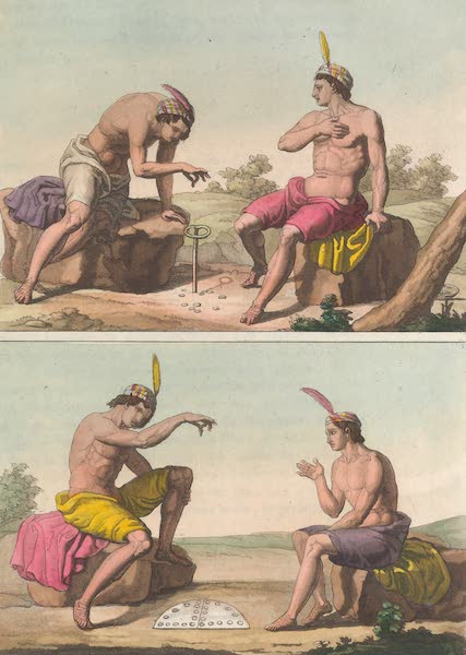 Le Costume Ancien et Moderne [Amerique] Vol. 2 - Jeu de los Porotos etc (1821)