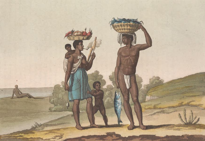 Le Costume Ancien et Moderne [Amerique] Vol. 2 - Negres sous un bon meitre (1821)