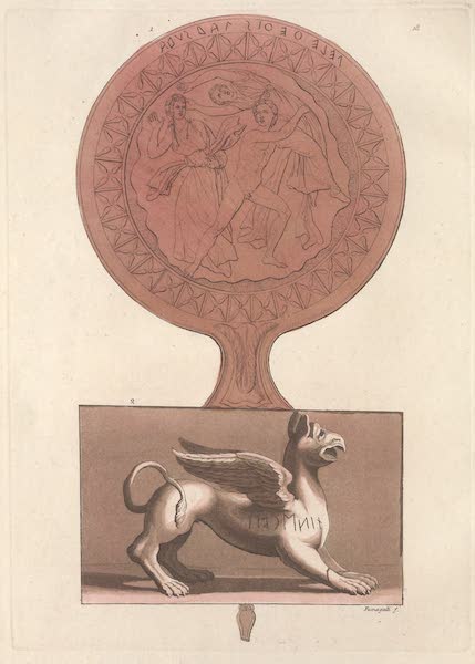 Le Costume Ancien et Moderne [Europe] Vol. 2 - XVIII. Eriston monstre fabuleux, Proserpine (1820)