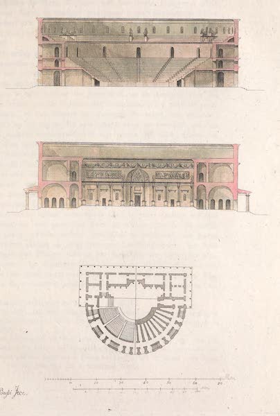 Le Costume Ancien et Moderne [Europe] Vol. 2 - XLI. Theatre a'Herculanum (1820)