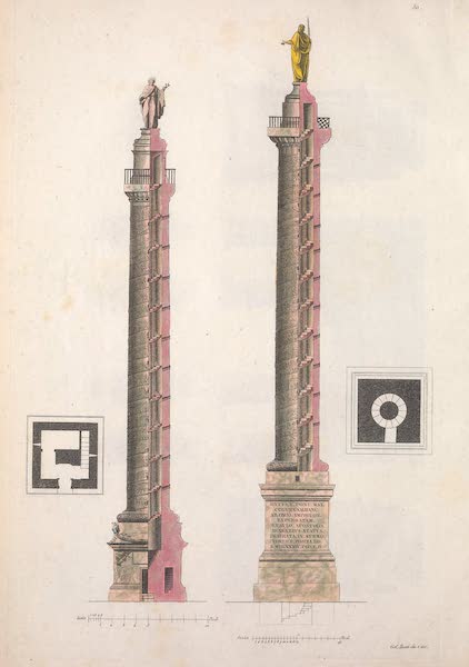 Le Costume Ancien et Moderne [Europe] Vol. 2 - L. Colonne Trajanne et Antonine (1820)